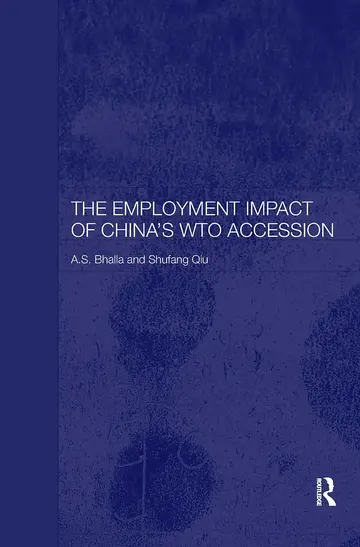 Cover of Employment Impact of China's Wto Accession