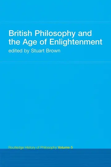 Cover of British Philosophy and the Age of Enlightenment