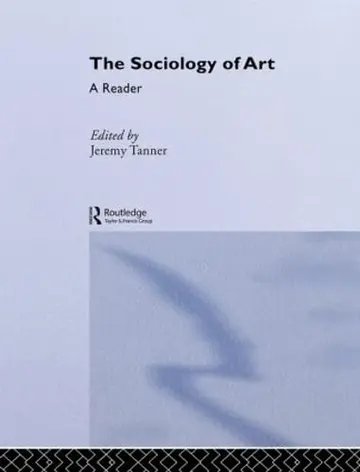 Cover of The Sociology of Art