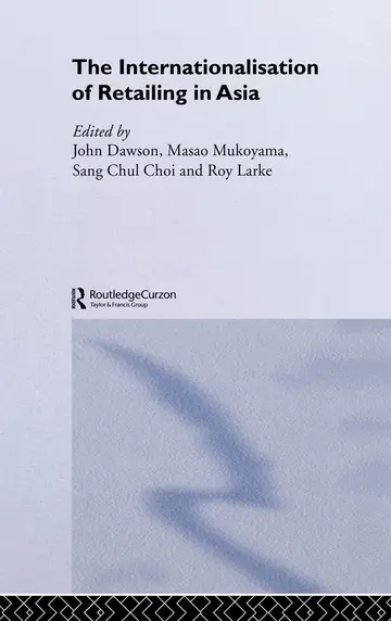 Cover of The Internationalisation of Retailing in Asia