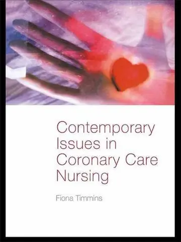 Cover of Contemporary Issues in Coronary Care Nursing