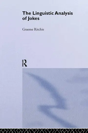 Cover of The Linguistic Analysis of Jokes
