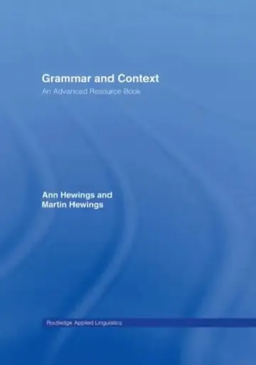 Cover of Grammar and Context