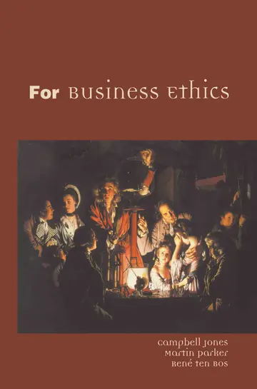Cover of For Business Ethics
