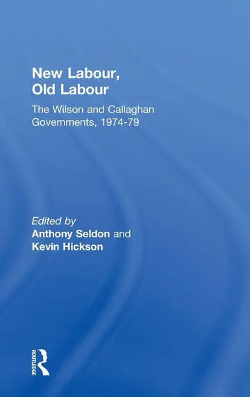 Cover of New Labour, Old Labour