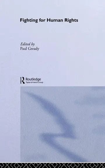 Cover of Fighting for Human Rights