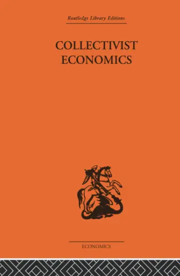 Cover of Collectivist Economics