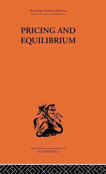 Cover of Pricing and Equilibrium