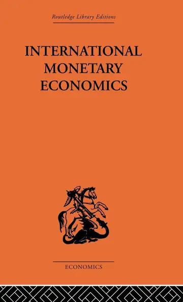 Cover of International Monetary Economics