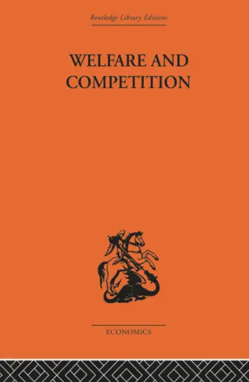 Cover of Welfare and Competition