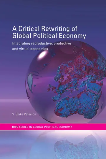 Cover of A Critical Rewriting of Global Political Economy
