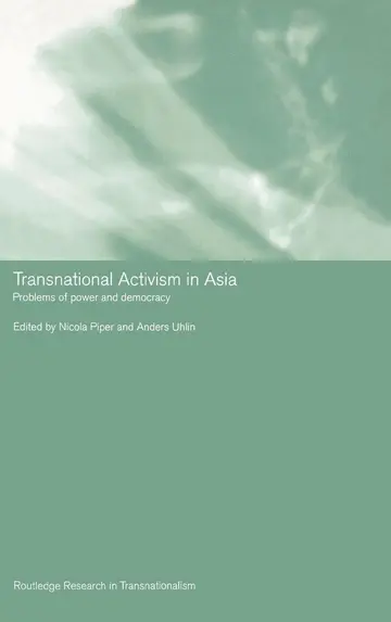 Cover of Transnational Activism in Asia