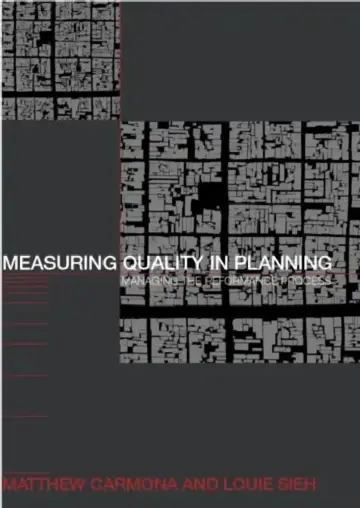 Cover of Measuring Quality in Planning