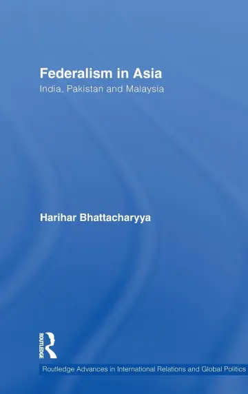 Cover of Federalism in Asia