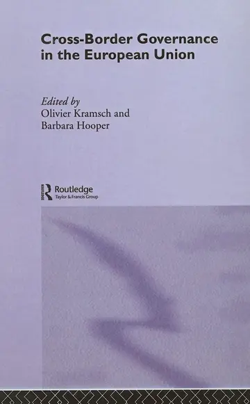Cover of Cross-Border Governance in the European Union