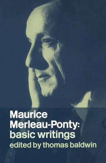 Cover of Maurice Merleau-Ponty