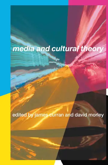 Cover of Media and Cultural Theory