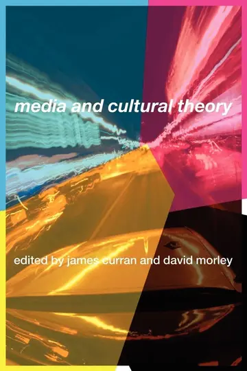 Cover of Media and Cultural Theory