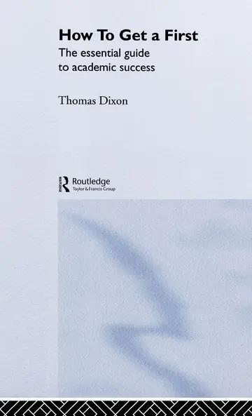 Cover of How to Get a First