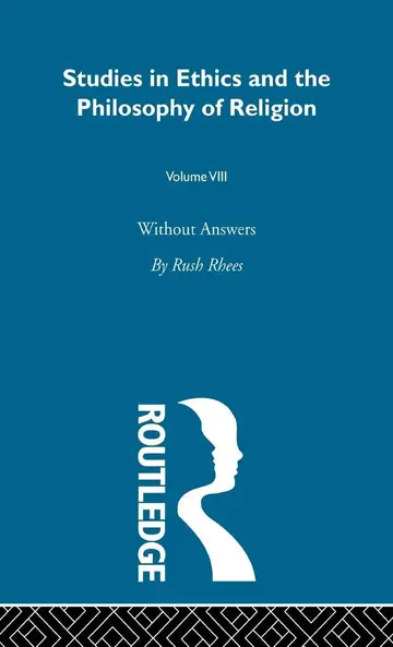 Cover of Without Answers (8)