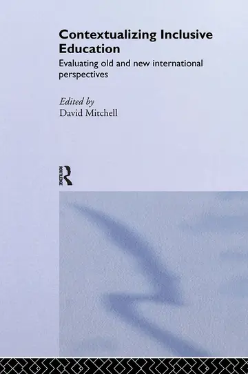 Cover of Contextualising Inclusive Education