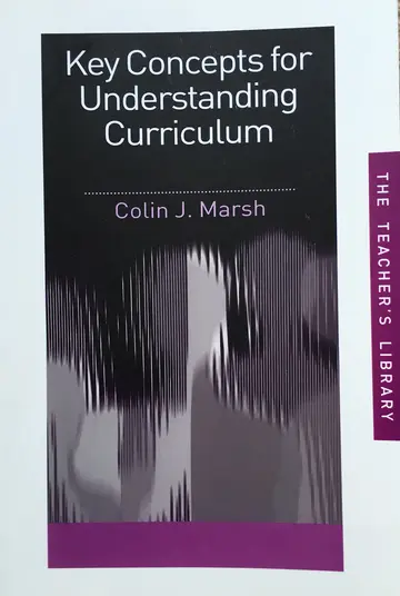 Cover of Key Concepts for Understanding Curriculum