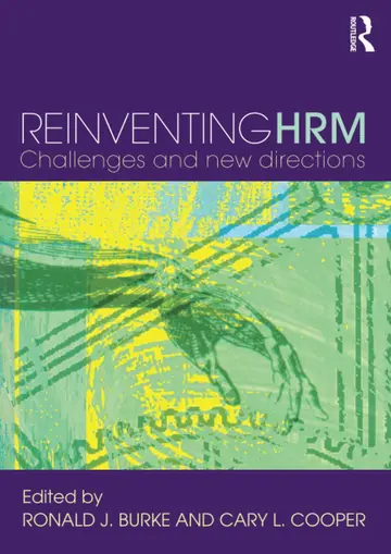 Cover of Reinventing Human Resources Management