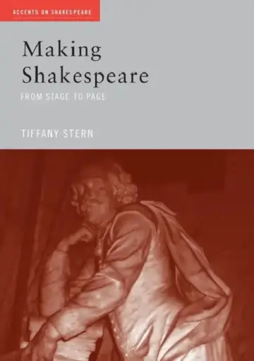 Cover of Making Shakespeare