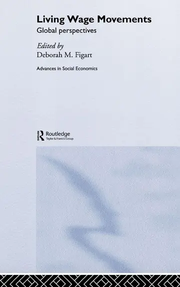 Cover of Living Wage Movements