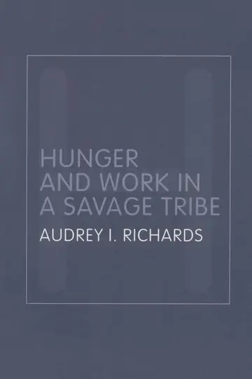 Cover of Hunger and Work in a Savage Tribe