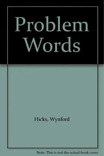 Cover of Problem Words