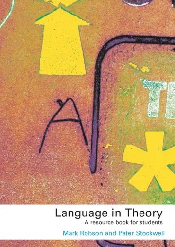 Cover of Language in Theory