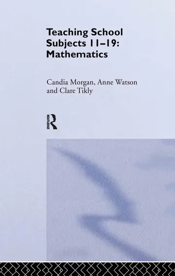 Cover of Teaching School Subjects 11-19