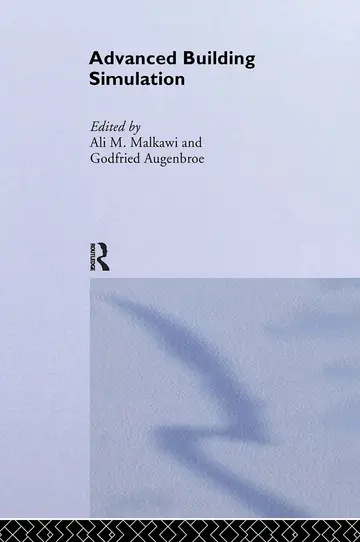 Cover of Advanced Building Simulation