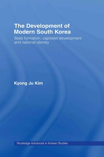 Cover of The Development of Modern South Korea