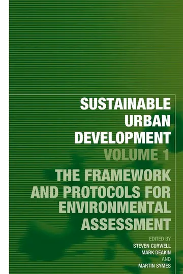 Cover of Sustainable Urban Development