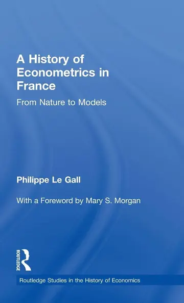 Cover of A History of Econometrics in France