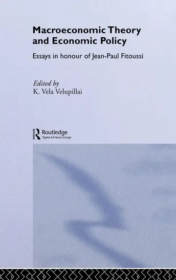 Cover of Macroeconomic Theory and Economic Policy
