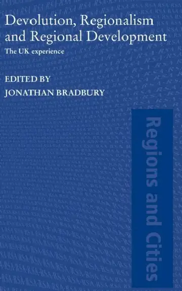Cover of Devolution, Regionalism and Regional Development