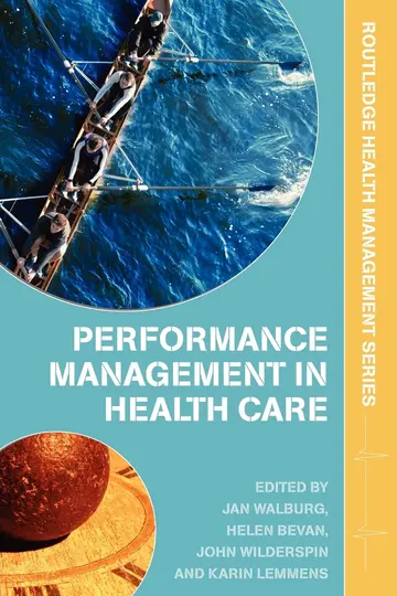 Cover of Performance Management in Health Care
