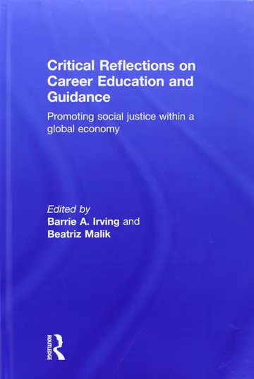 Cover of Critical Reflections on Career Education and Guidance