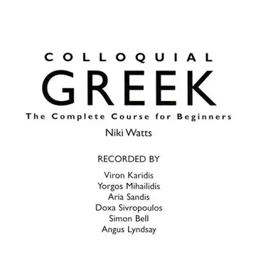 Cover of Colloquial Greek