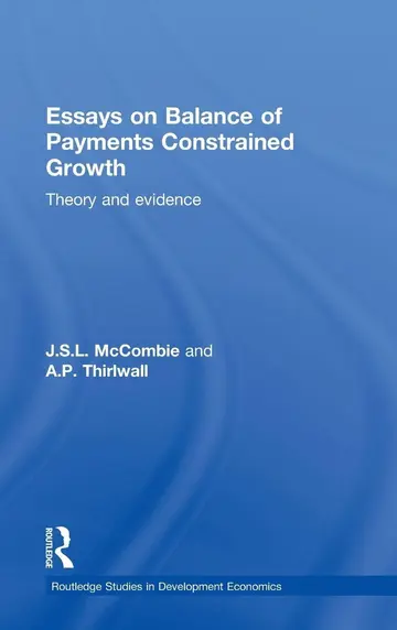 Cover of Essays on Balance of Payments Constrained Growth