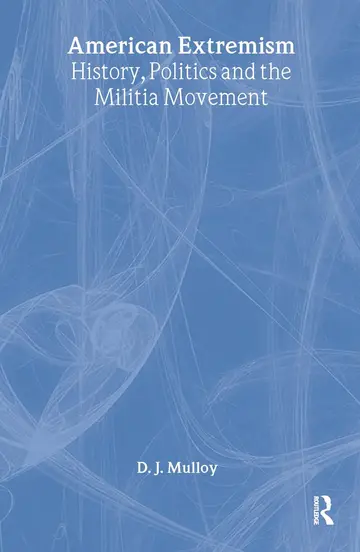 Cover of American Extremism