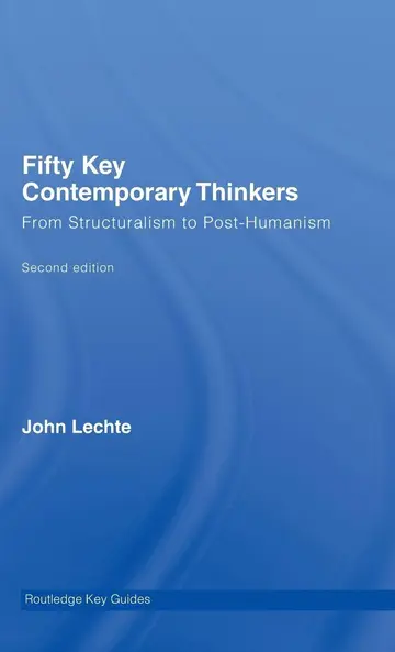 Cover of Fifty Key Contemporary Thinkers