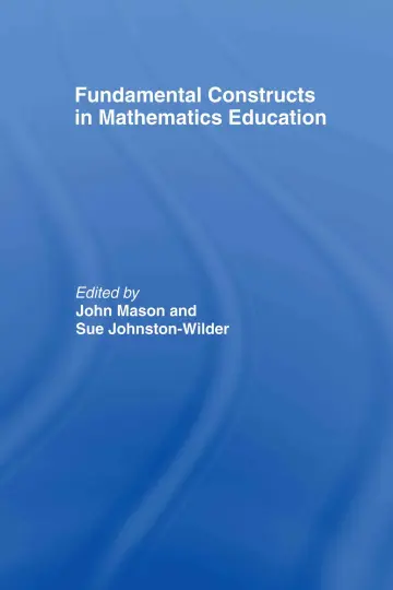 Cover of Fundamental Constructs in Mathematics Education