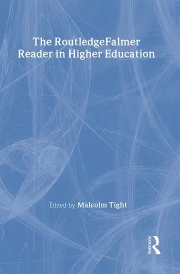 Cover of The Routledgefalmer Reader in Higher Education
