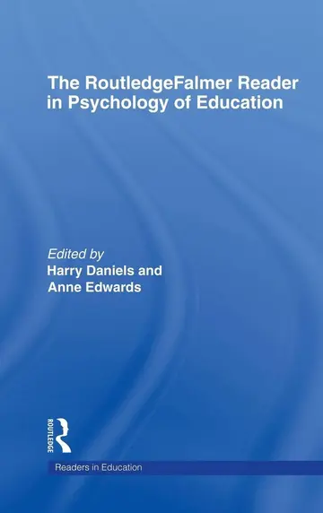 Cover of The Routledgefalmer Reader in Psychology of Education