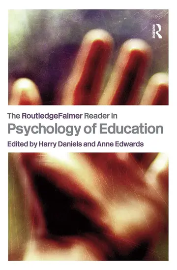 Cover of The Routledgefalmer Reader in Psychology of Education