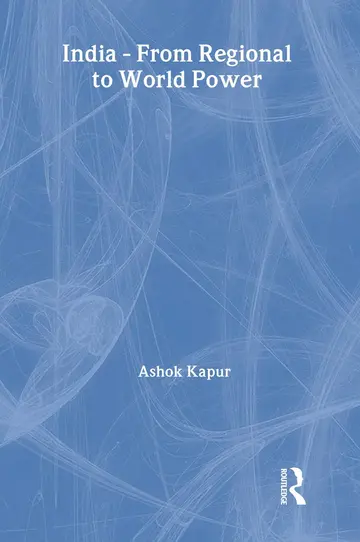 Cover of India - from Regional to World Power